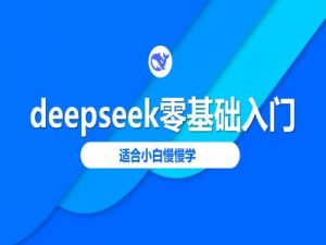 deepseek零基础入门-deepseek教程2025，适合小白慢慢学-云享网创