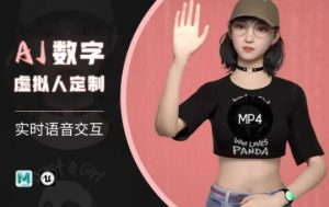 Ai数字人虚拟(智能体)实时语音交互特训营，​自行定制超写实角色AI数字人交互技术-云享网创