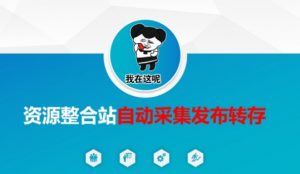 资源整合站自动采集发布转存，解放双手-云享网创