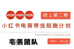 小红书电商带货课2期,月利润20个的小红书电商的有货源,无货源,虚拟产品,付费投流等整套玩法-云享网创