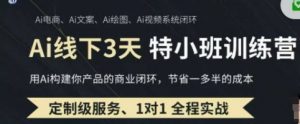 AI实操培训第20-21期线下，0基础保姆级教程，3月最新整理，企业获客、降本增效、打造超级个体-云享网创