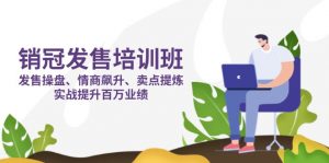 销冠 发售培训班：发售 操盘+情商 飙升+卖点 提炼，实战提升百万业绩-云享网创
