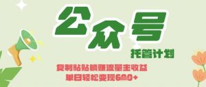 开启躺Z模式,Deepseek+公众号流量主,日入3张【揭秘】-云享网创