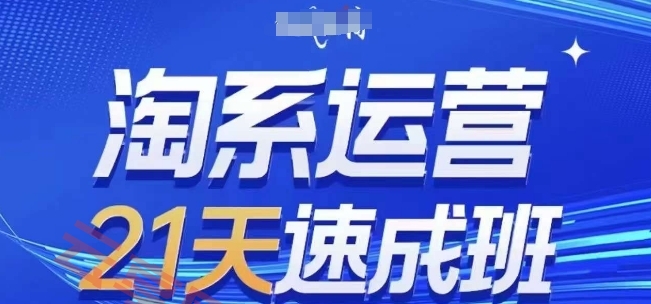 淘系运营21天速成班(更新25年4月)，0基础轻松搞定淘系运营，不做假把式-云享网创