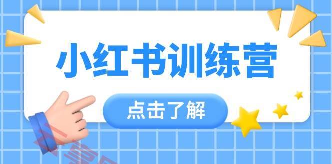 小红书训练营，助小白入门，掌握技巧变达人，课程实操又全面(12节课)-云享网创