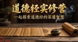 道德经实修营，一起探索道德经的深邃智慧-云享网创