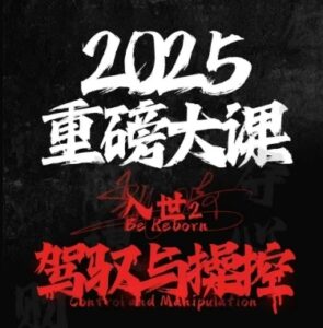 2025重磅大课，入世2，驾驭与控制-云享网创