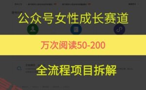 公众号女性赛道，最近爆火系列，条条作品阅读量10w+-云享网创