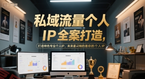 私域流量个人IP全案打造，打造特色专业个人IP，未来最值钱的是你的个人IP-云享网创