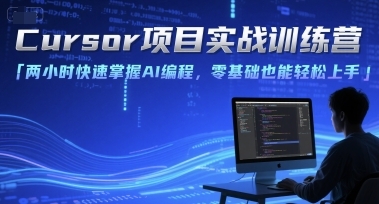 Cursor项目实战训练营，两小时快速掌握AI编程，零基础也能轻松上手-云享网创