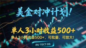 长久稳定的撸美金项目，平均3小时收入 500+，可公司实地考察实地操作！-云享网创