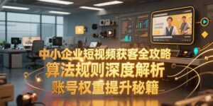 中小企业短视频获客全攻略，算法规则深度解析，账号权重提升秘籍-云享网创