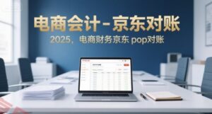 电商会计-京东对账2025，电商财务京东pop对账-云享网创