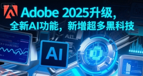 Adobe 2025升级，全新AI功能，新增超多黑科技-云享网创