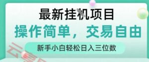 最新挂G项目，人人可上手，操作简单， 每天24小时自动运行轻松日入三位数【揭秘】-云享网创
