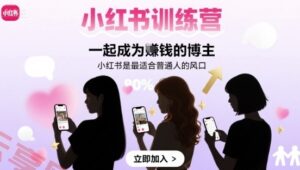 小红书训练营一起成为賺钱的博主，小红书是最适合普通人的风口-云享网创