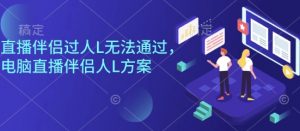 直播伴侣过人L无法通过，电脑直播伴侣人L方案，自测-云享网创