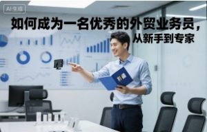 如何成为一名优秀的外贸业务员，从新手到专家-云享网创