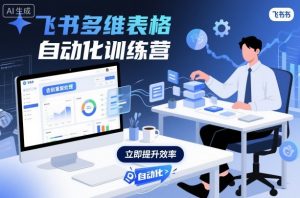 飞书多维表格自动化训练营，手把手教你告别重复处理，用多维表格开启高效办公新模式-云享网创