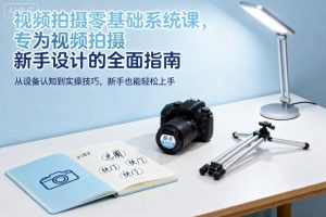 视频拍摄零基础系统课,专为视频拍摄新手设计的全面指南-云享网创