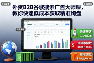 外资B2B谷歌搜索广告大师课,教你快速低成本获取精准询盘-云享网创