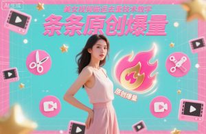 美女视频搬运去重技术教学，条条原创爆量-云享网创